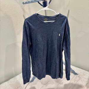 Polo by Ralph Lauren Heathered Blue Tee
